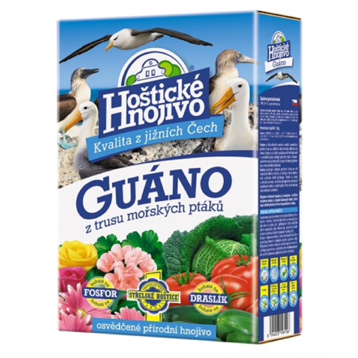 Hoštické guáno - granulované - 1 kg