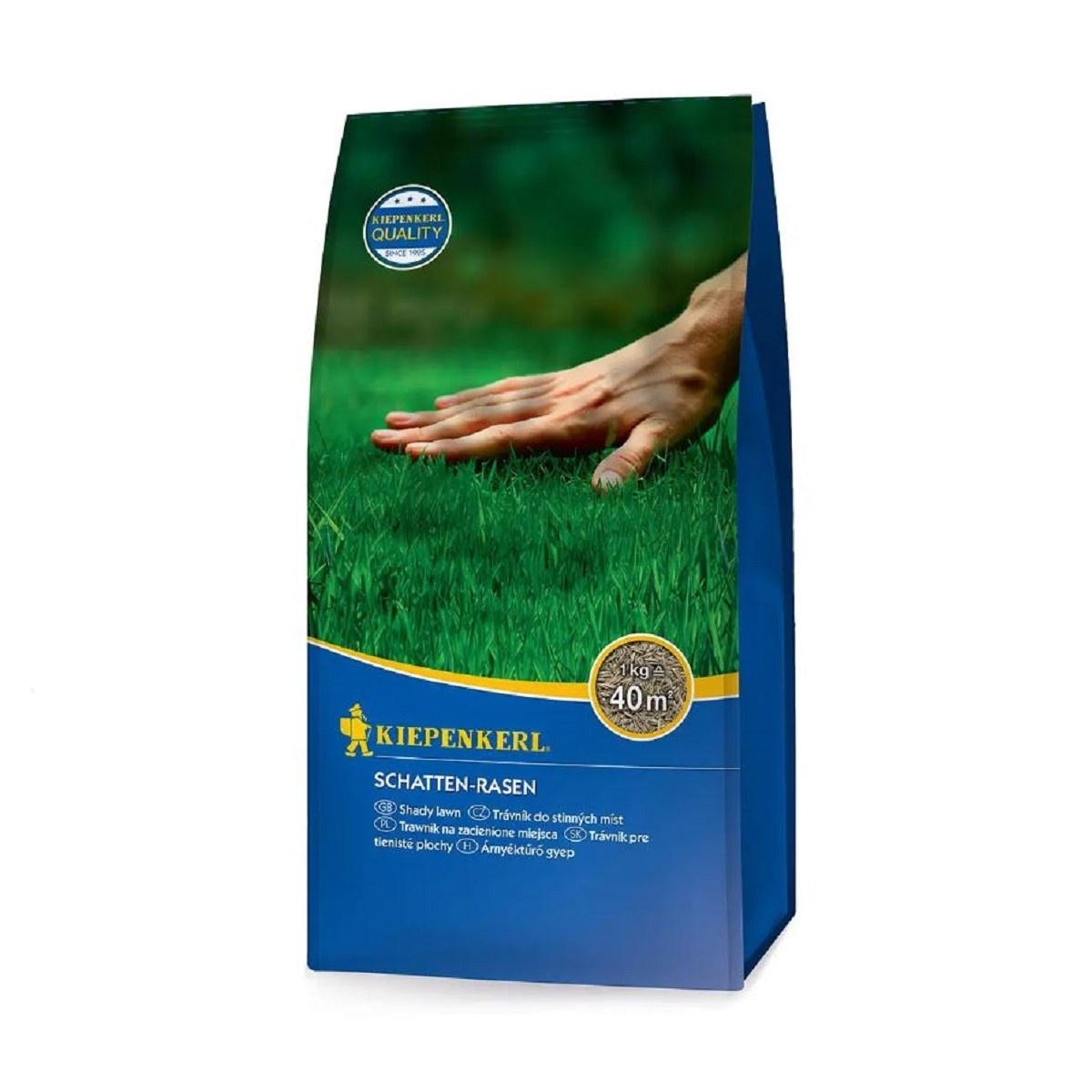 Trávník do stinných míst - semena Kiepenkerl - směs - 1 kg