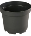 Květináč CLASSIC černý - 15 x 11,5 cm - 1 ks