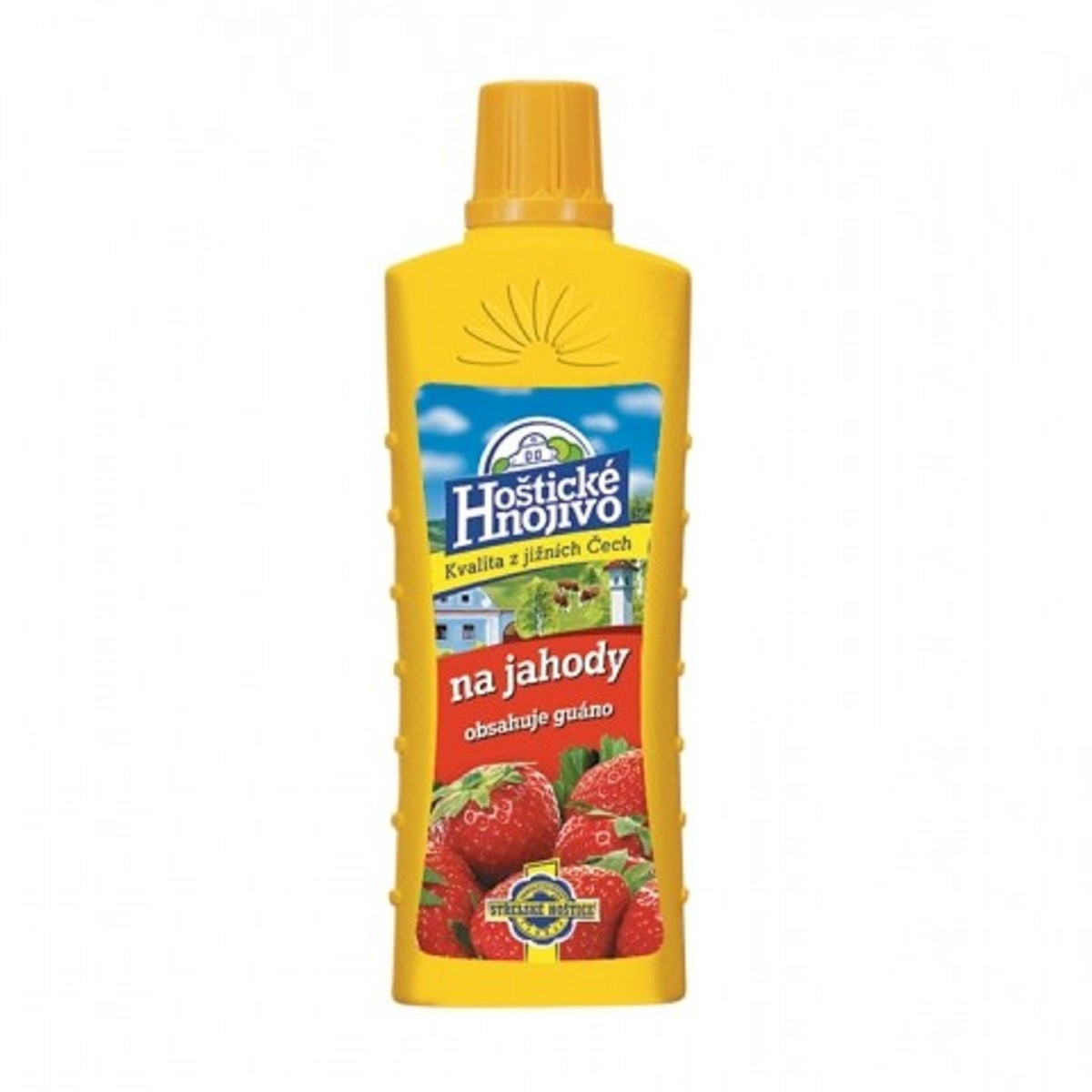 Hoštické hnojivo na jahody s guánem - hnojivo - 500 ml