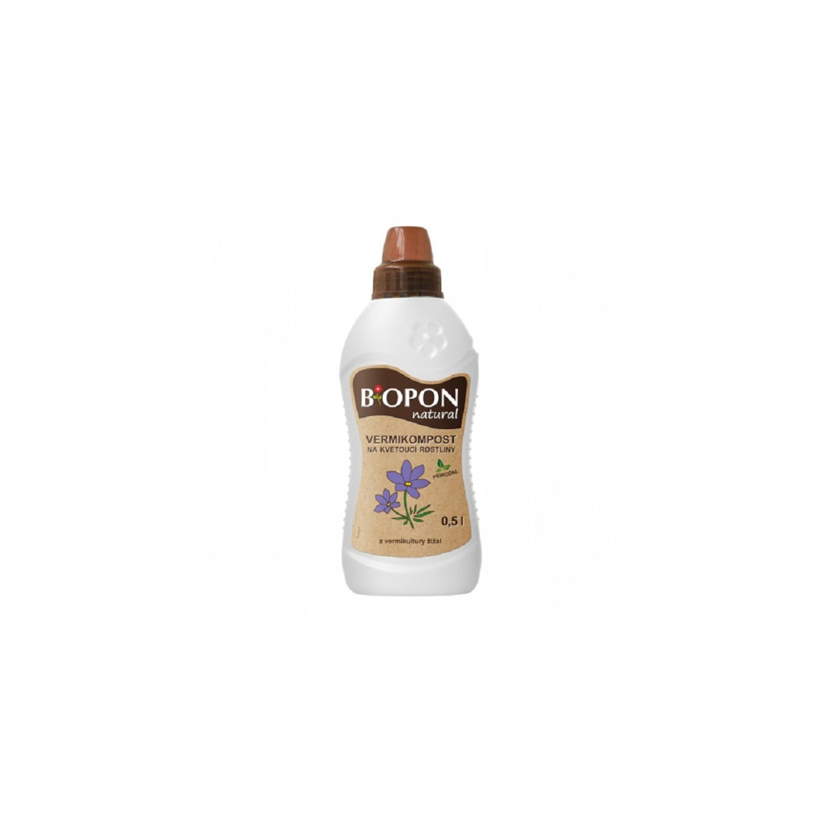 Vermikompost na kvetoucí rostliny - BoPon - hnojivo - 500 ml