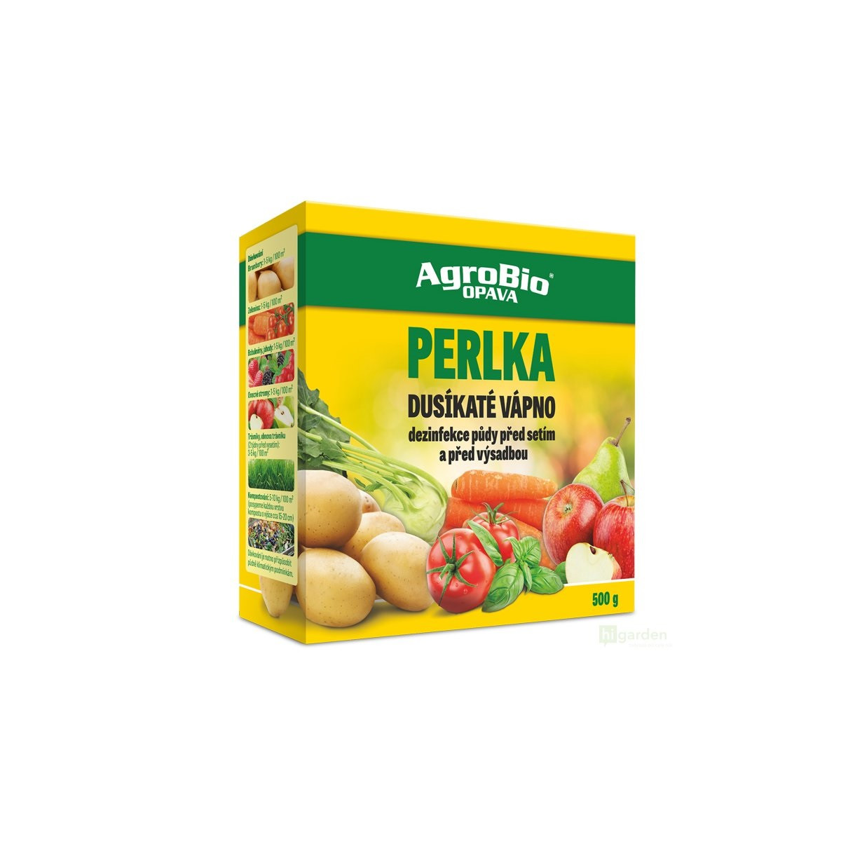 Dusíkaté vápno Perlka - AgroBio - hnojivo - 500 g