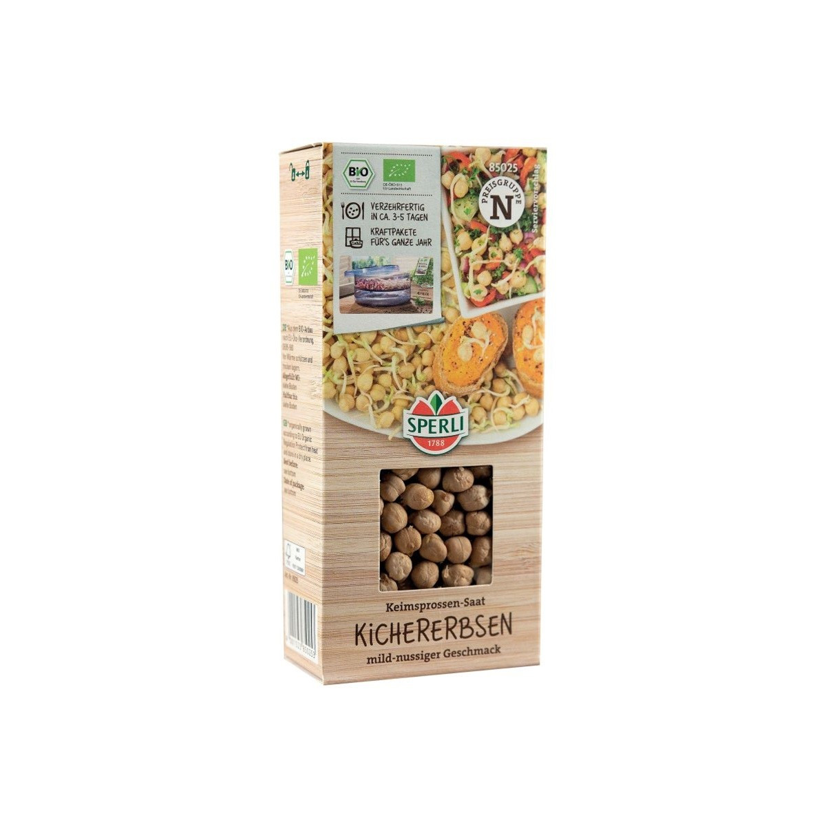 BIO Cizrna beranní - bio semena na klíčení - 200 g