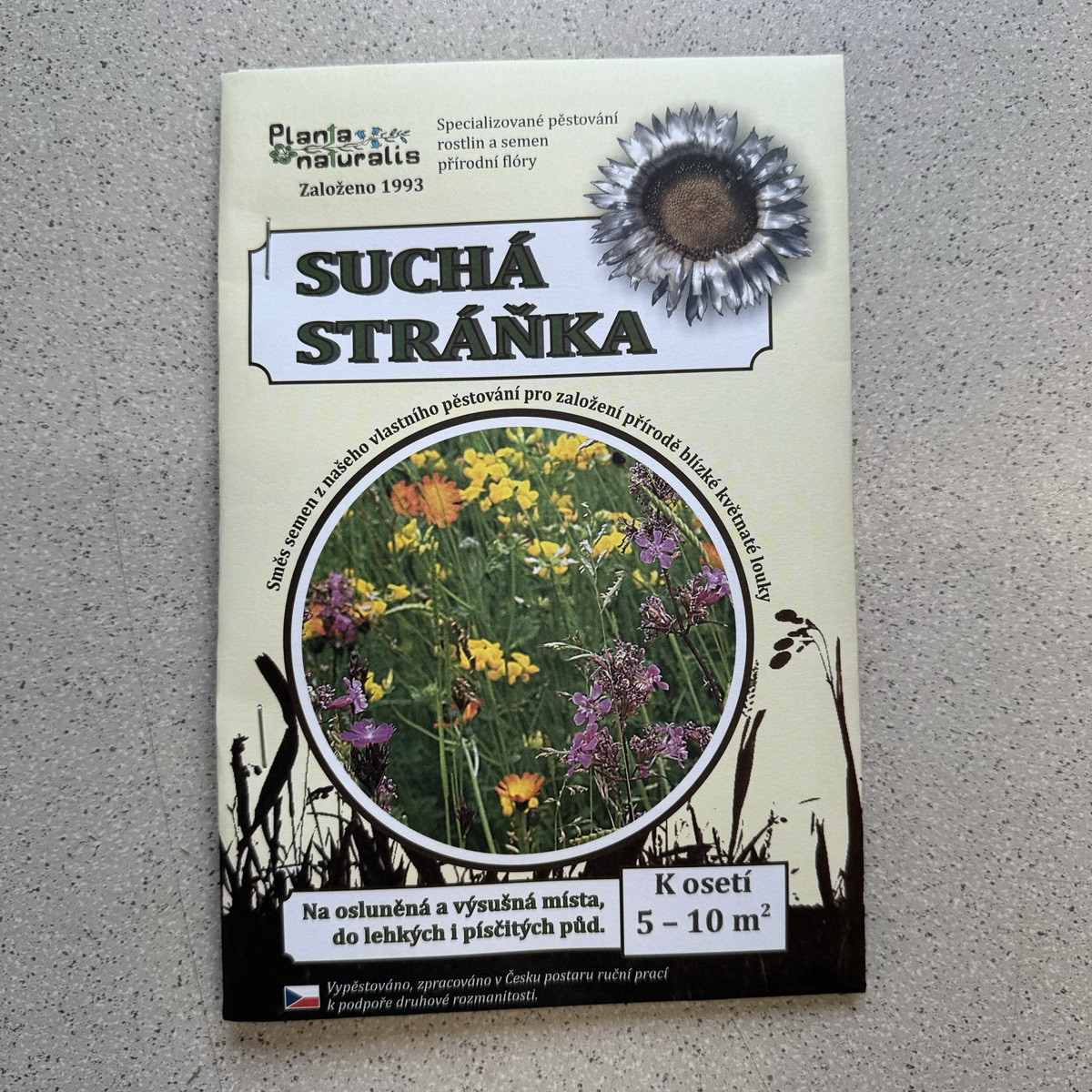 Suchá stráňka - semena Planta Naturalis - směs - 10 g
