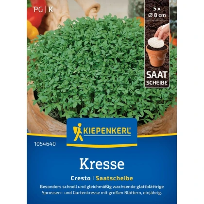 Semena řeřichy Cresto - výsevný disk - 5 ks