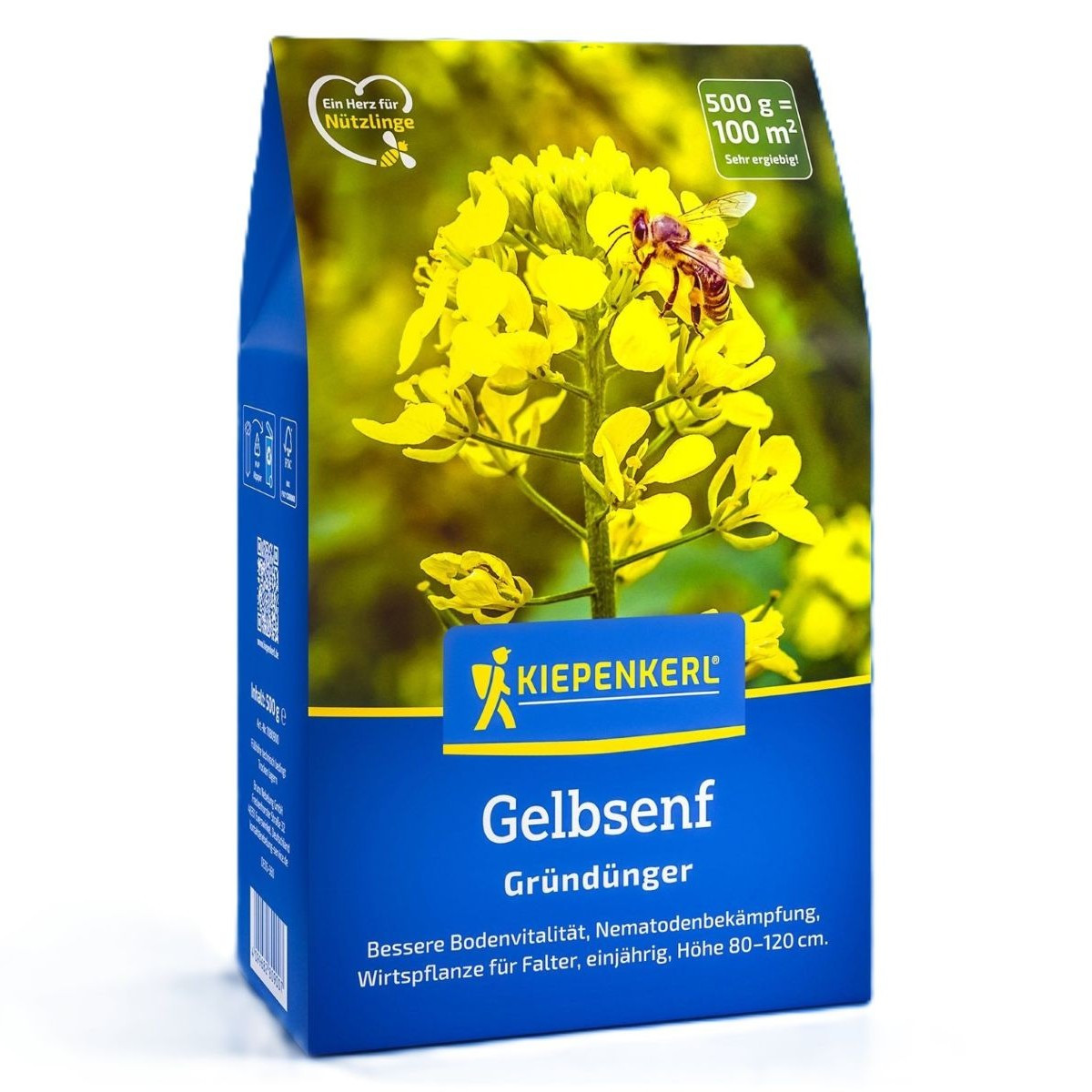 Zelené hnojení - Žlutá hořčice - semena - 500 g