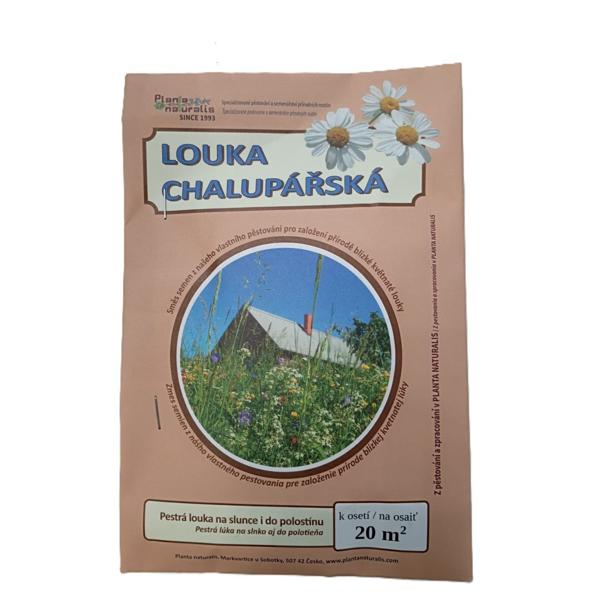 Chalupářská louka – luční kvítí –  směs – semena Planta Naturalis