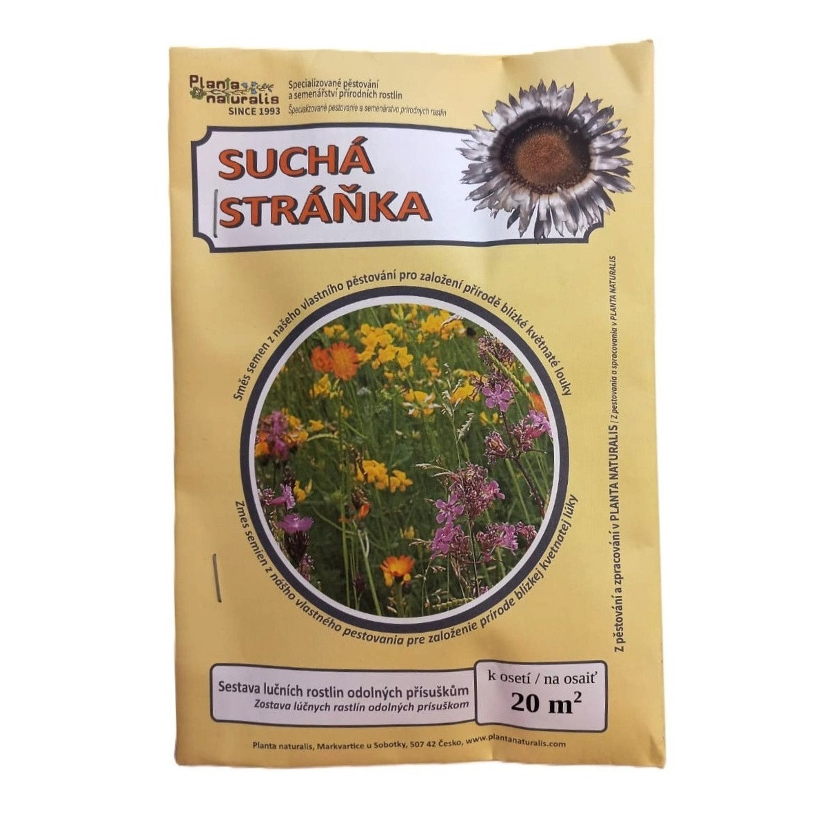 Suchá stráňka - semena Planta Naturalis - směs - 40 g