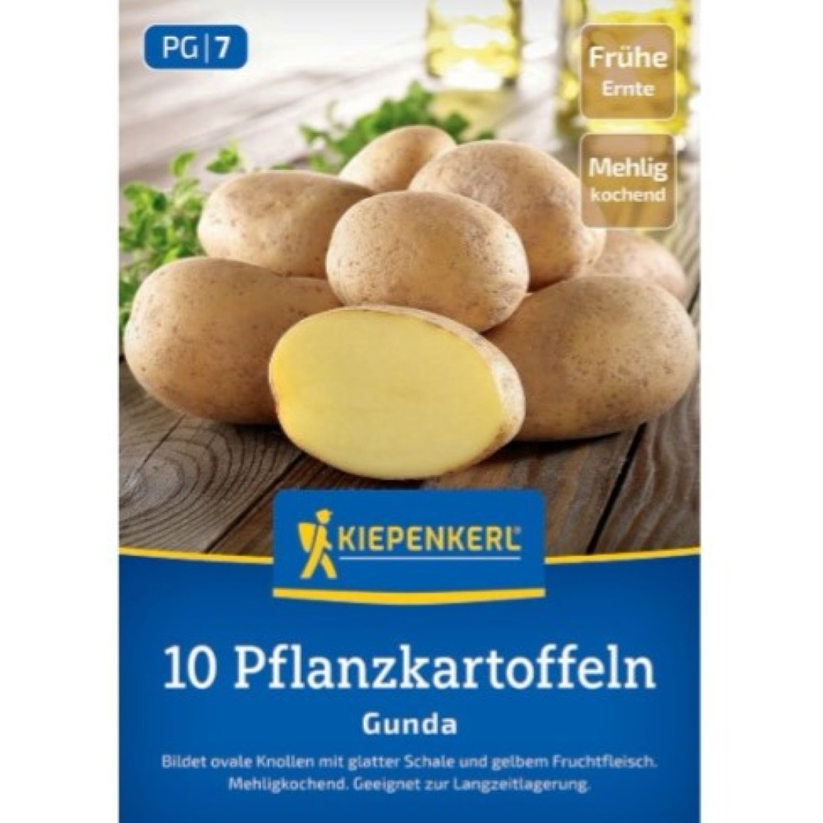Sadbové brambory Gunda - Solanum tuberosum - brambory - 10 ks
