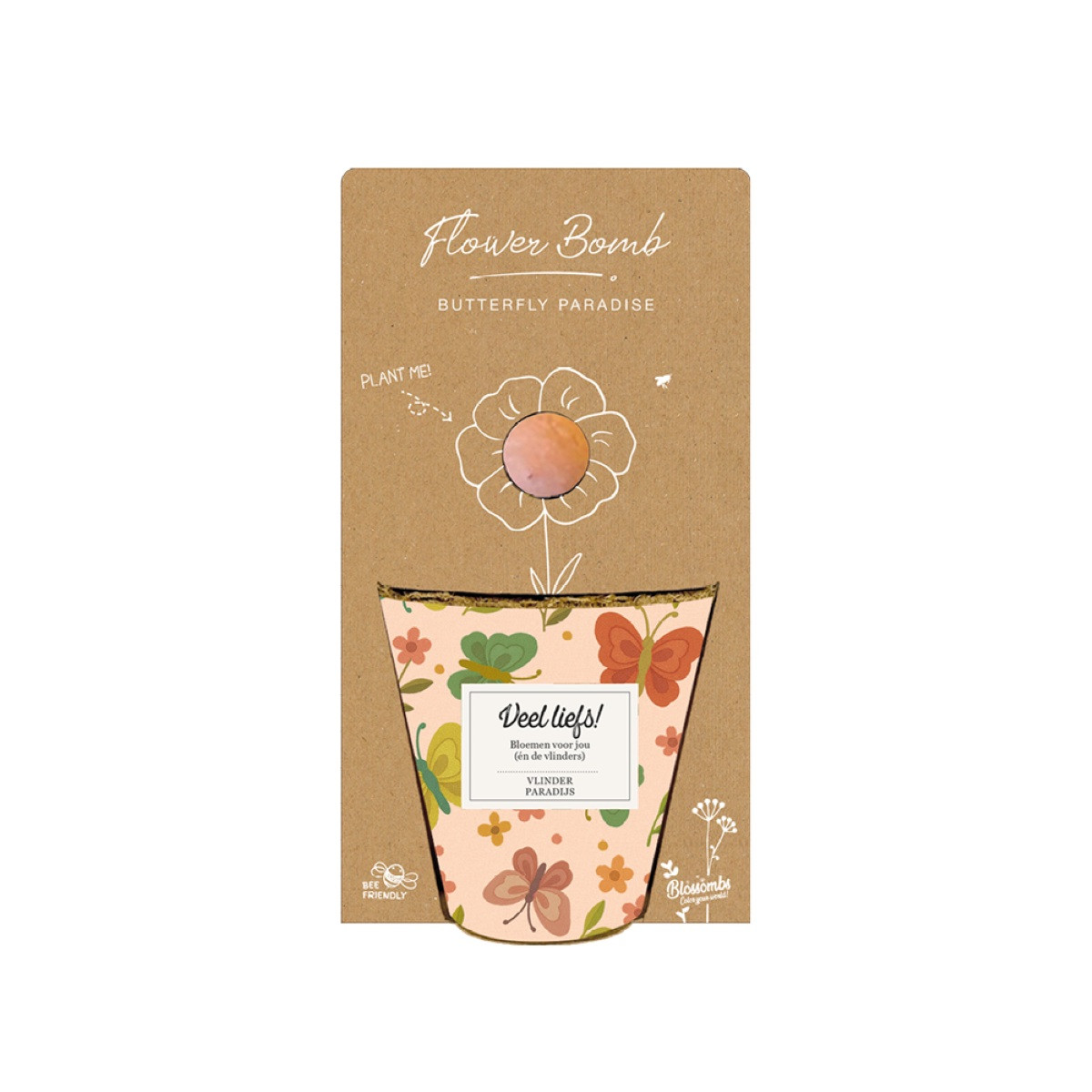 Pěstební set - Grow kit - směs pro motýly - Blossombs - 1 ks