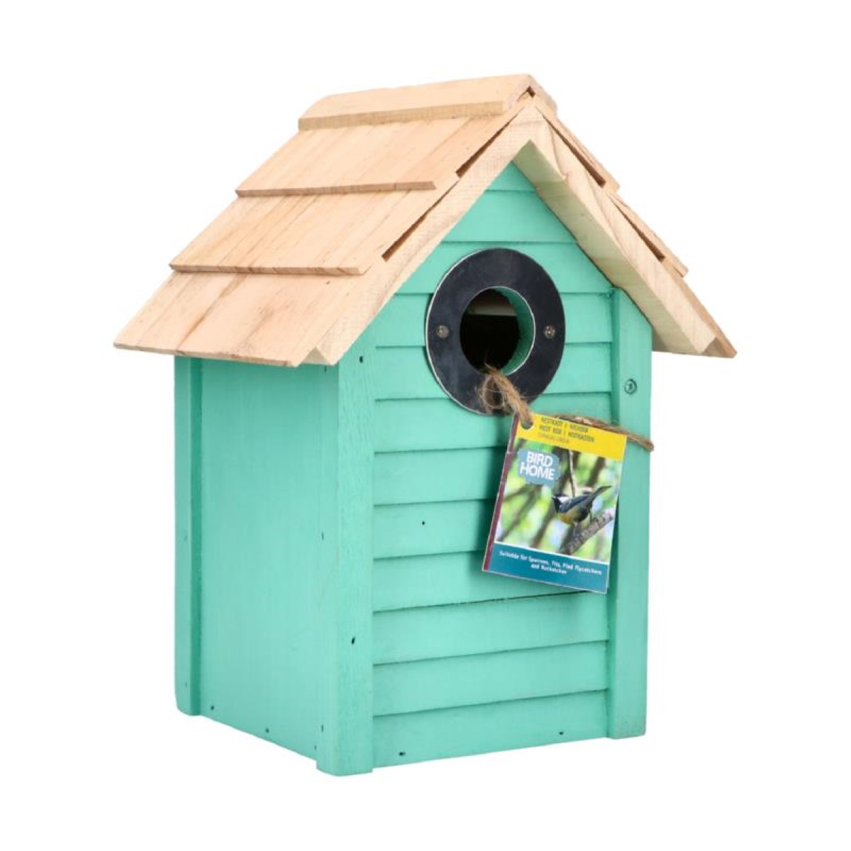 Ptačí budka zelená Beach Hut Curacao - 1 ks