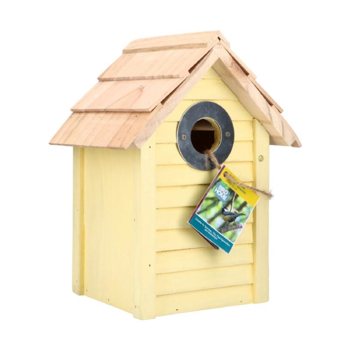 Ptačí budka žlutá Beach Hut Bonaire - 1 ks