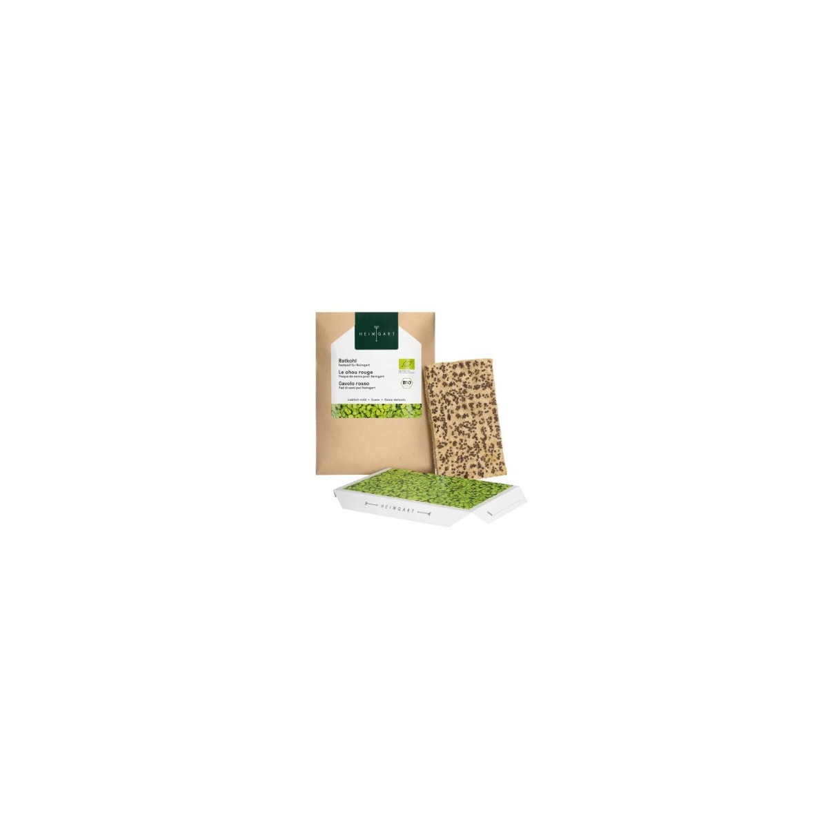 BIO microgreen Červené zelí - Heimgart - náhradní pláty - 1 ks