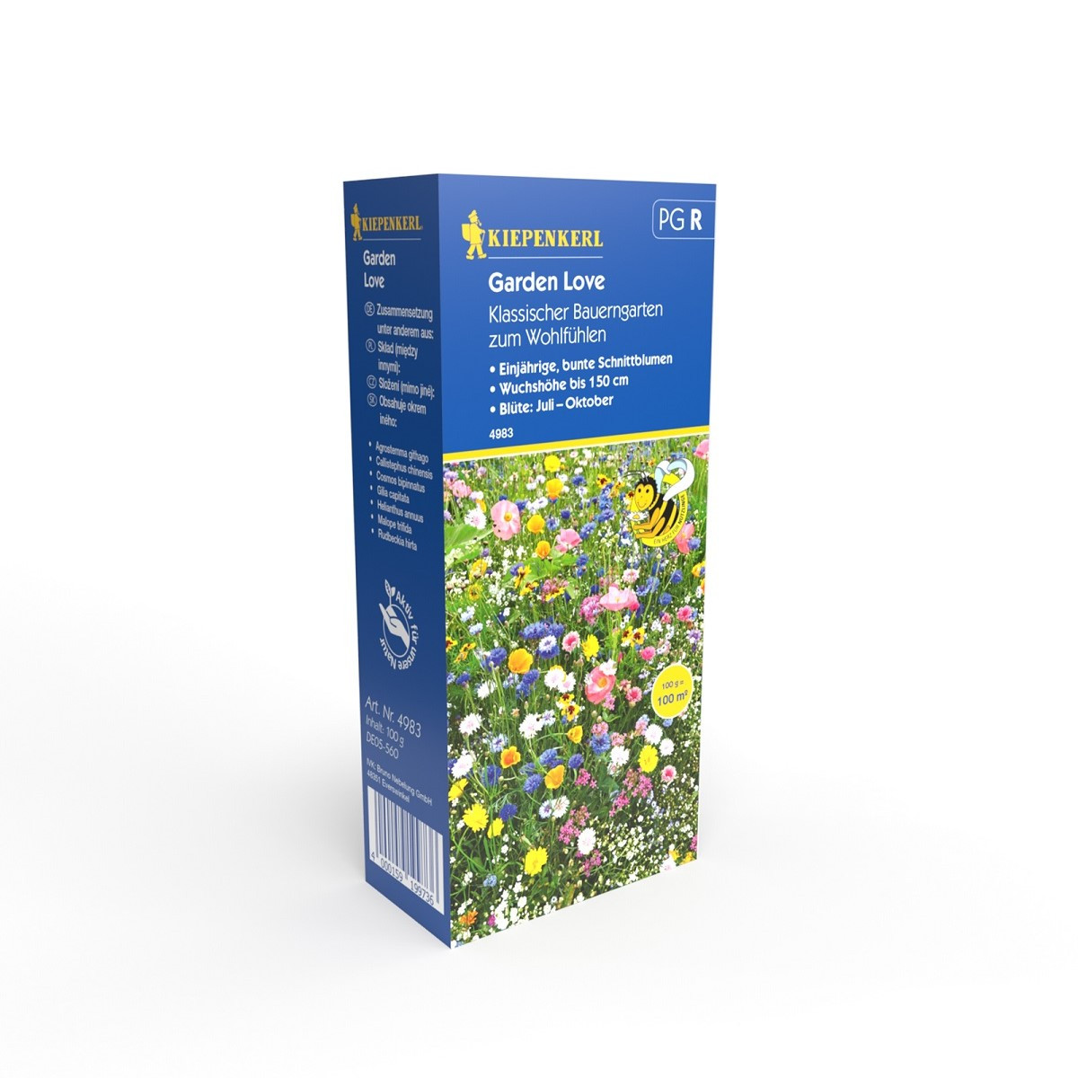 Květinová směs Garden Love - semena Kiepenkerl - směs - 100 g