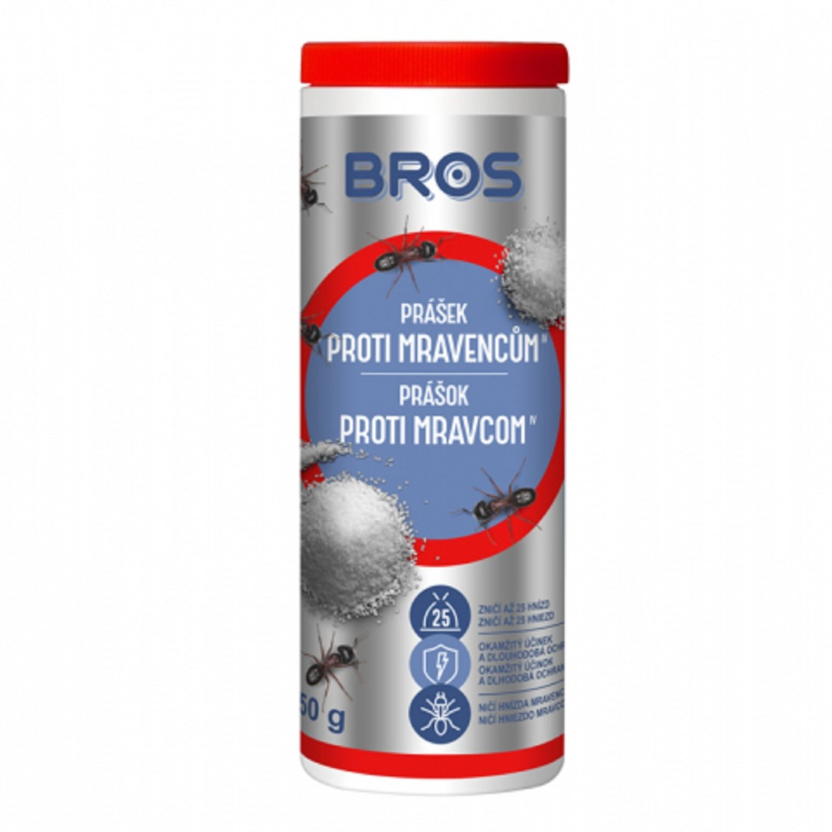 Prášek proti mravencům - Bros - ochrana rostlin - 250 g